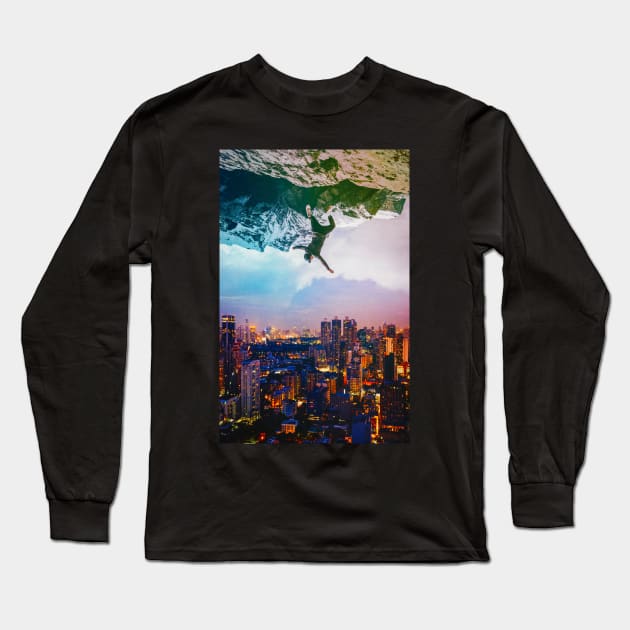 Falling Above Long Sleeve T-Shirt by SeamlessOo